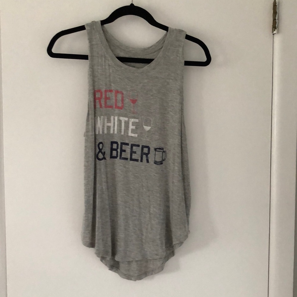 Gray tank top